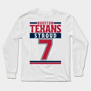 Houston Texans Stroud 7 Edition 3 Long Sleeve T-Shirt